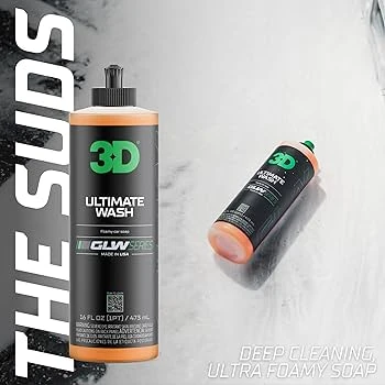 שמפו לרכב - 3D 356 GLW ULTIMATE WASH