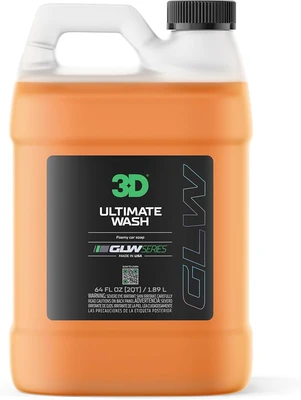 שמפו לרכב - 3D 356 GLW ULTIMATE WASH