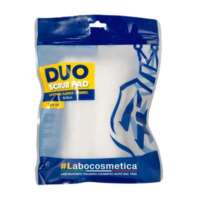 פד קרצוף מיוחד לפלסטיק, בדים ועור Lab DUO-SCRUB PAD